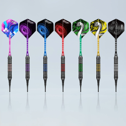 CyeeLife 18g dardos de punta blanda juego de dardos de punta de plástico profesional para juegos de diana electrónica caja de...